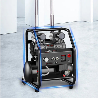 Silent Oil-Free Air Compressor for Painting & Woodwork