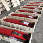 Folding mobile stacker manual forklift hydraulic transporter lifting platform truck loading and unloading household