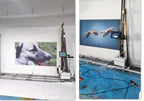 4 Meter Inkjet Wall Printer Wall Pen 3D UV Vertical Printing Machine 5/7 Color for Wall cement wood Metal Bricks Paper 2.5*6m