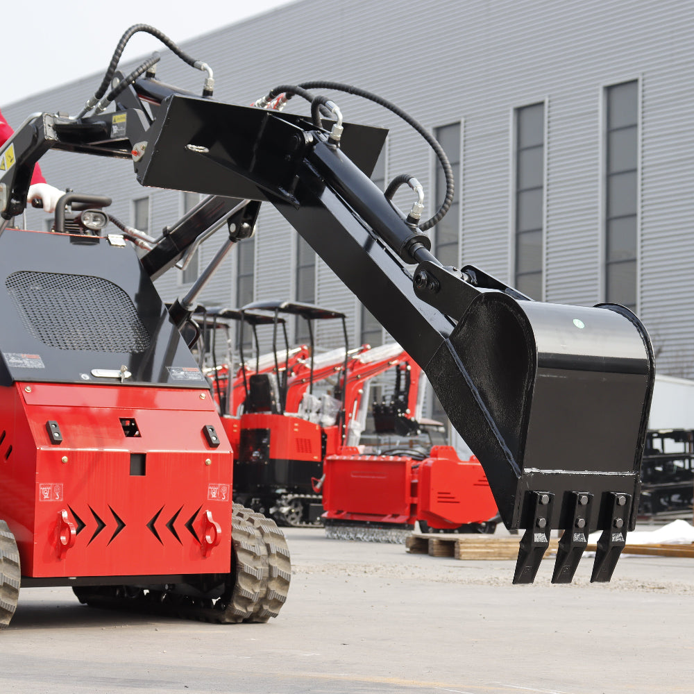 Backhoe Fronthoe Attachment For Skid Steer Loaders