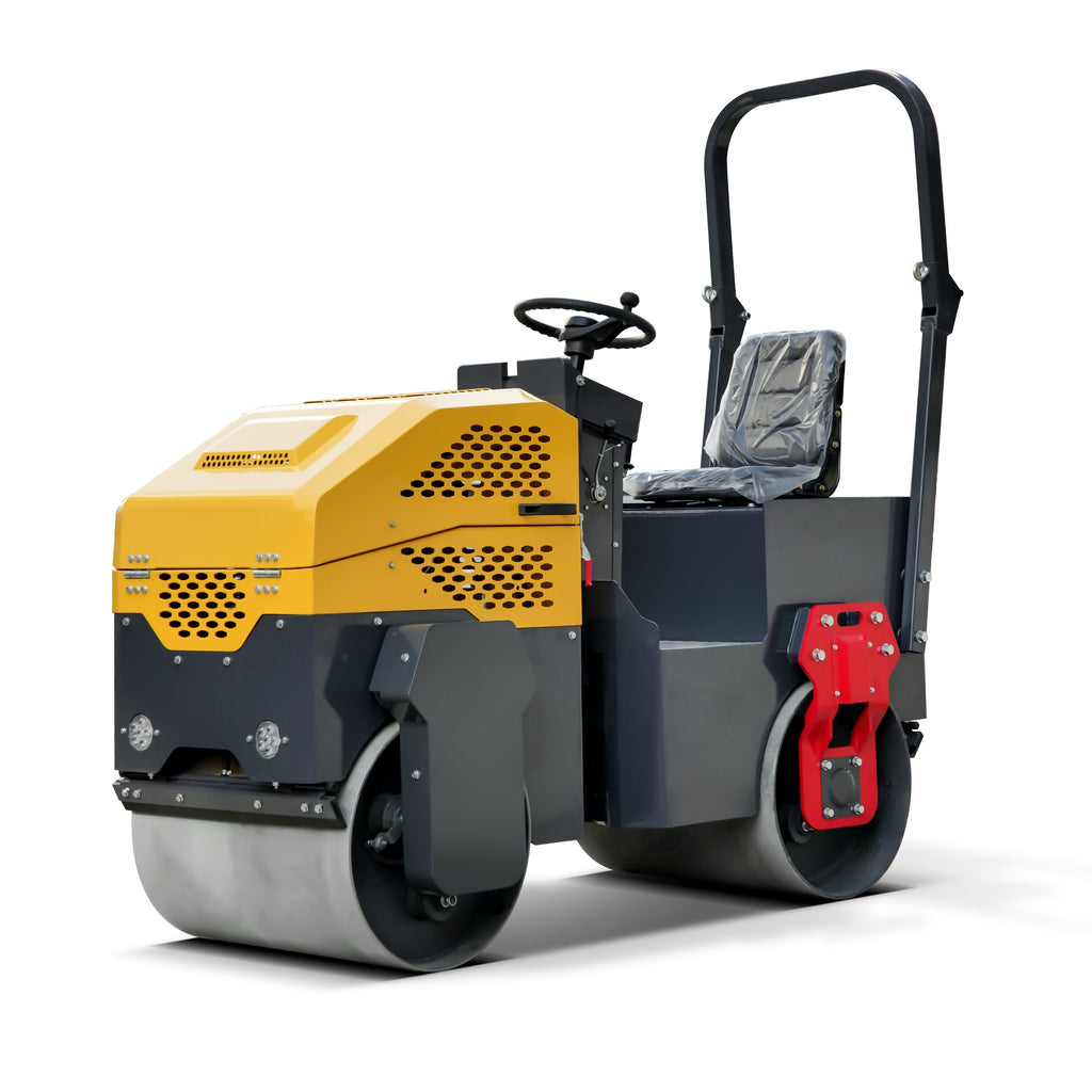 Rato Engine 1.0 ton Asphalt Roller for Sale, Hydraulic Vibrating, Double Steel Wheel