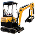 Tons Mini Excavator, Kubota Diesel Engine,Hydraulic Pilot Excavator With Thumb Clip For Sale