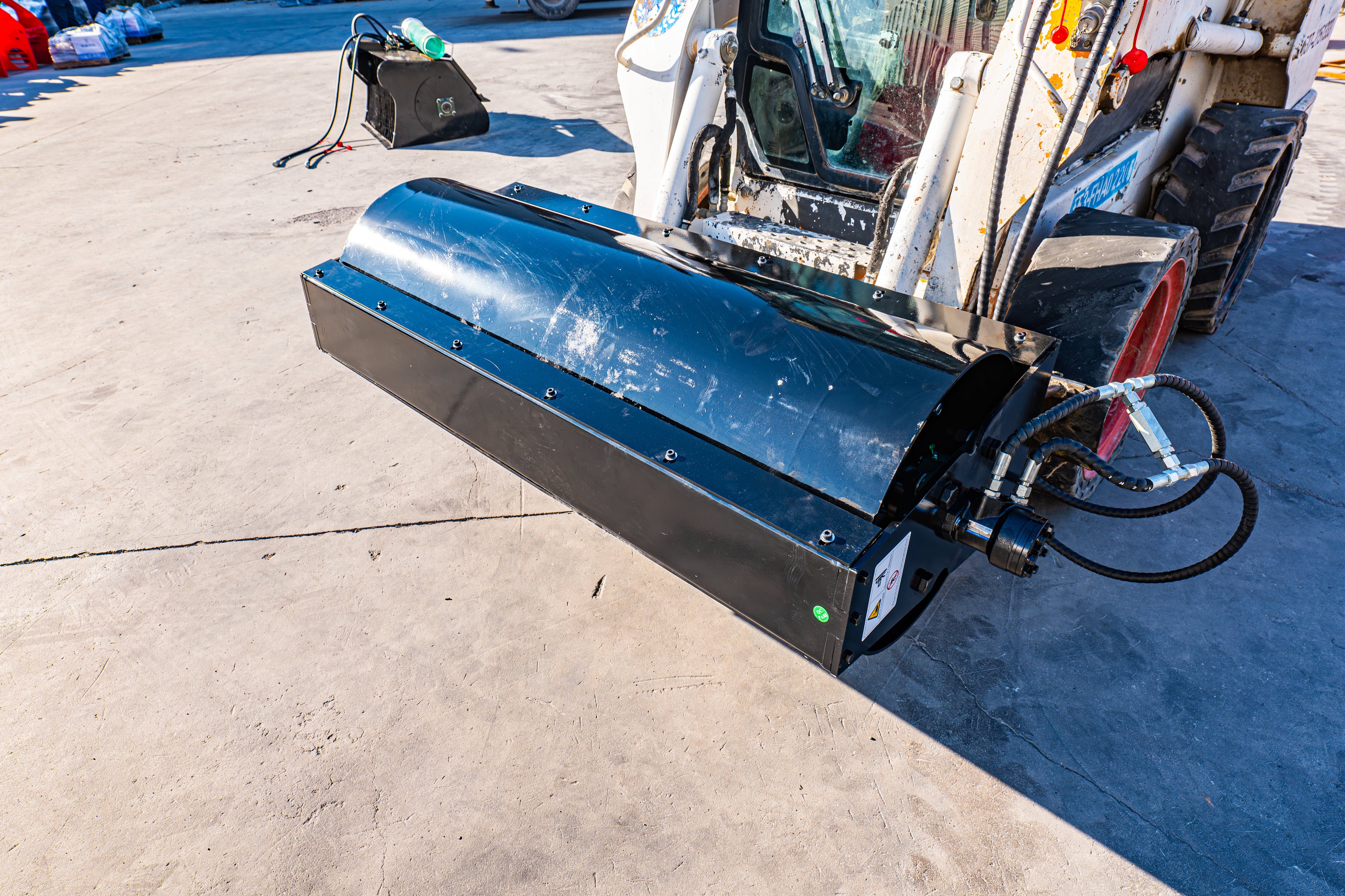 Skid Steer Attachments Vibratory Roller 59' Compactor Attachment for Skid Steer Loader