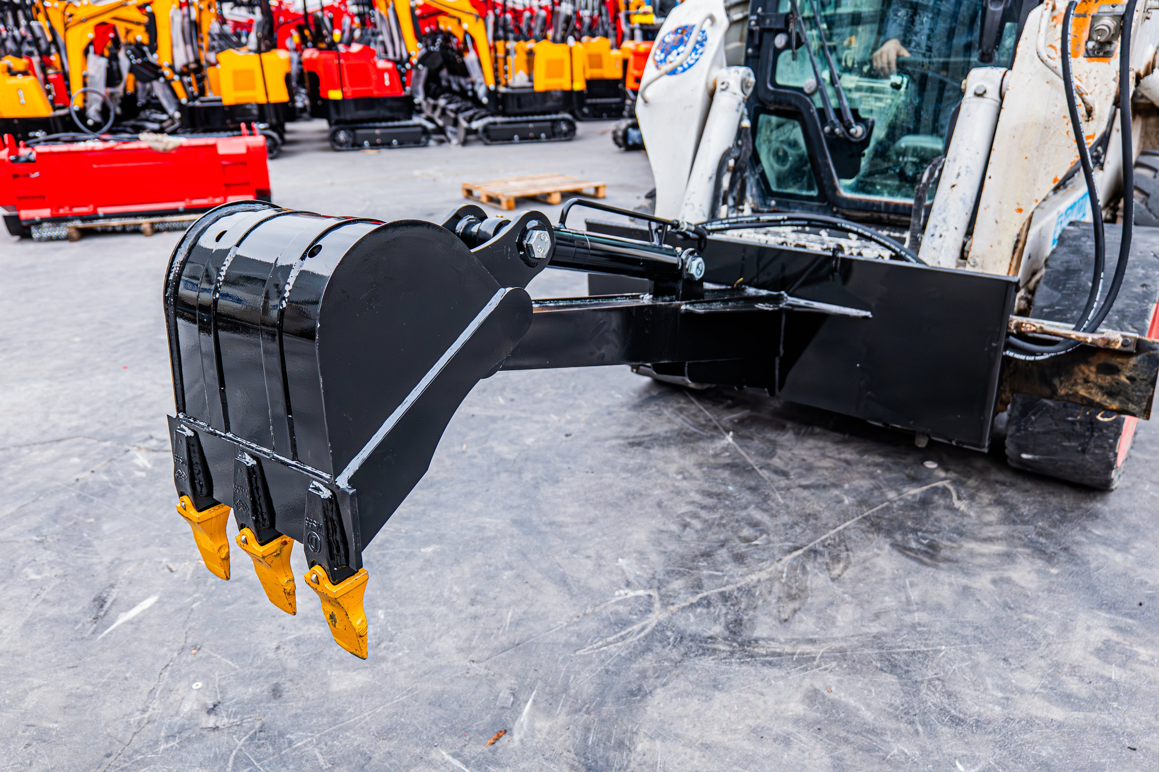 86' Straight Digging Arm Attachment for Skid Steer Loader