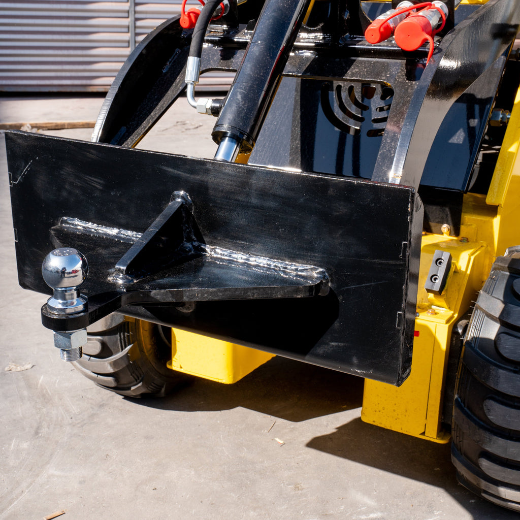 Skid Steer Trailer Receiver Hitch Attachment