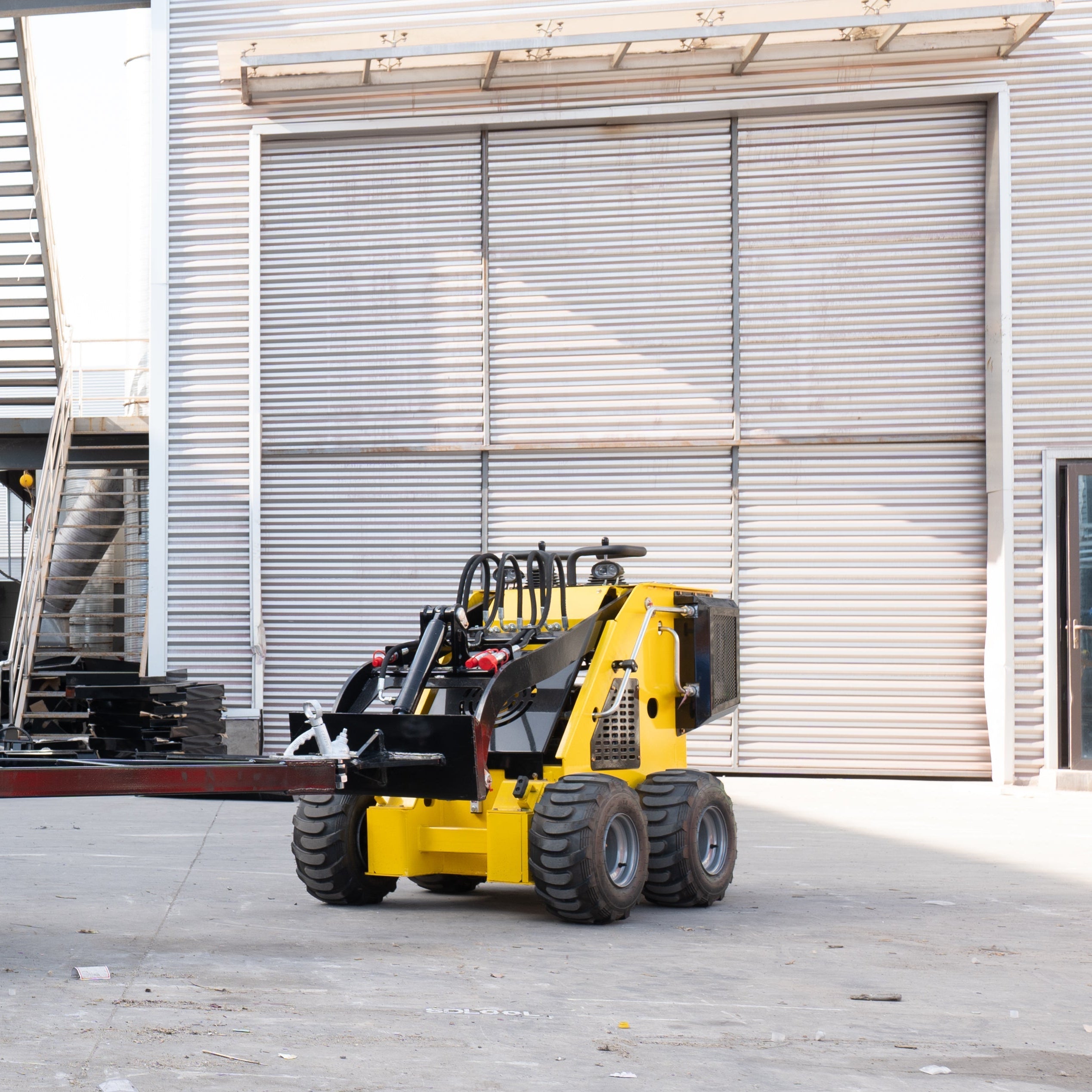 Skid Steer Trailer Receiver Hitch Attachment