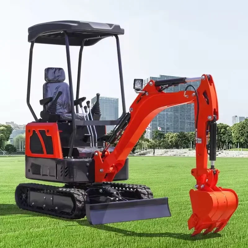 DK16 1.6-ton Mini Excavator With Hydraulic Thumb Clamp And Kubota Engine