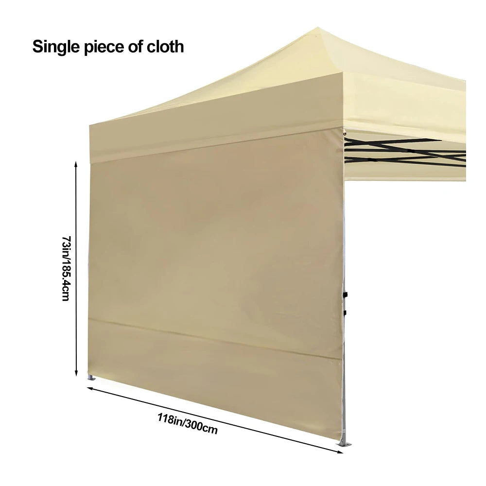3x3m Pop Up Canopy Tent, Instant Setup, Vented Roof, Waterproof, for Beach, Patio, Camping, with Bag, 8 Stakes & 4 Ropes