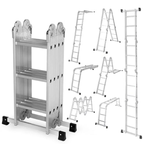 7-in-1 Aluminum Folding Ladder Heavy Duty - Home & RV