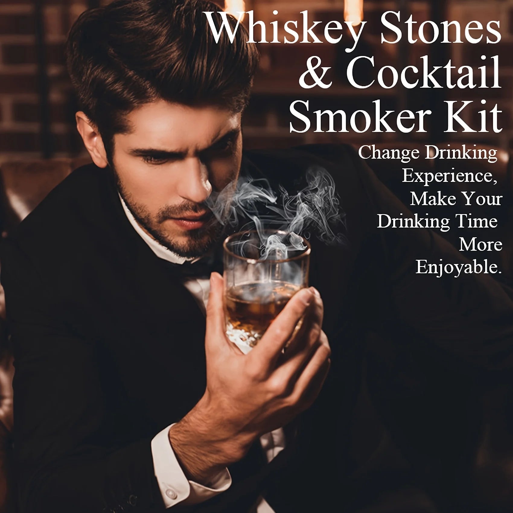 Smoking Wood Chips for Cocktail Smoker Whiskey Smoker 6 Flavors Natural Wood Chips Husband Father's Gift Smoke Gun Cocktails