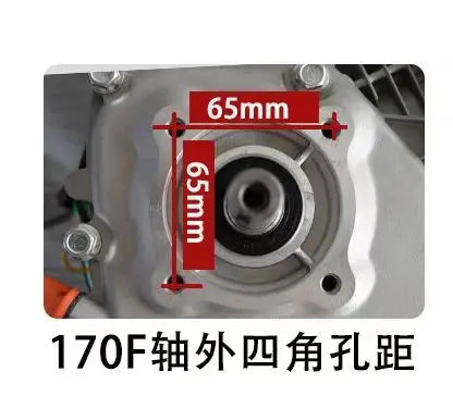 212CC 7.5HP 4-stroke Pullstart OHV Petrol Engine Air Cooled Gasoline Engine Replacement For Honda GX160 Horizontal 168F