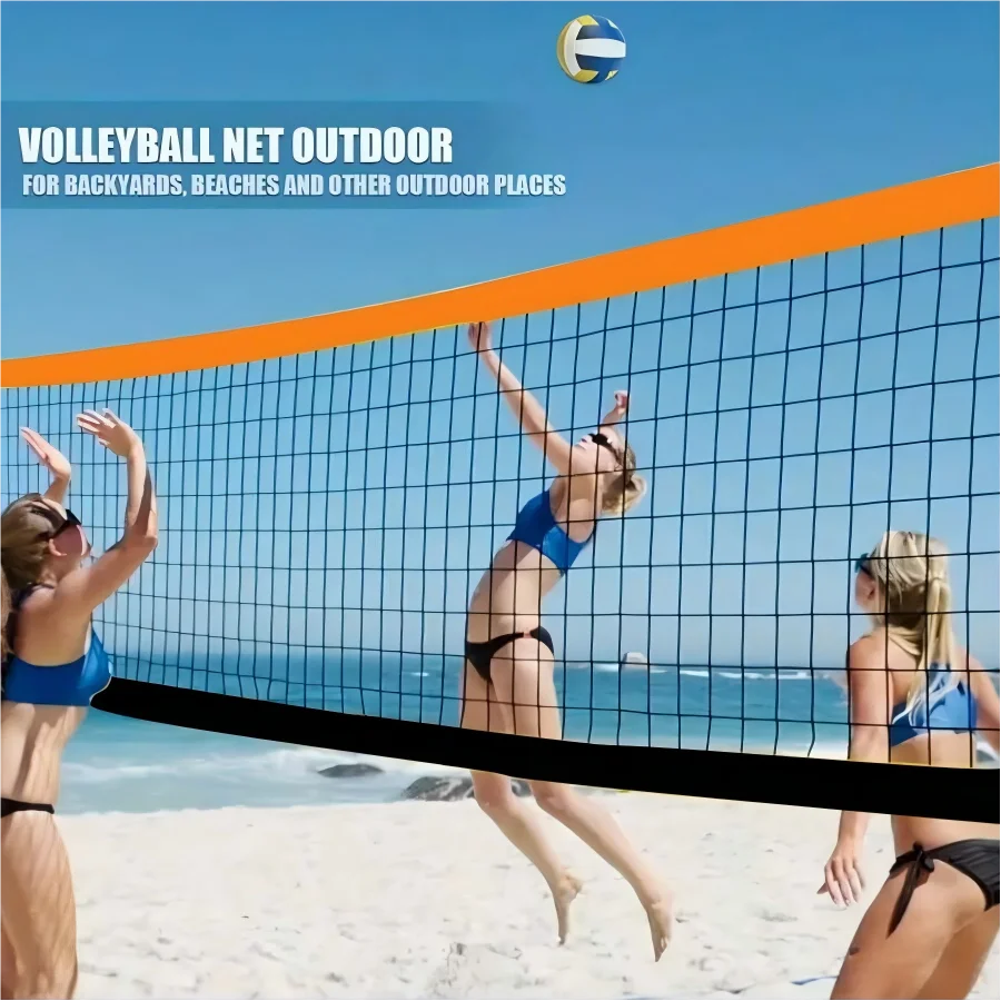 Portable Indoor and Outdoor Volleyball Net,volleyball,and Badminton, Suitable for Backyard,indoor/outdoor Use! (excluding Stand)