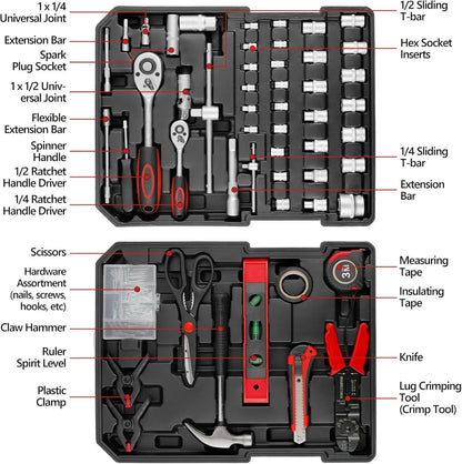 799-Piece Tool Set with Trolley Case - Home & Mechanic