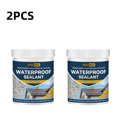 Crystal Clear Waterproof Sealant - Anti-Leak Coating
