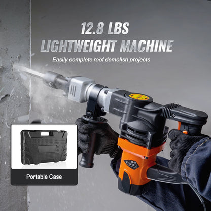 1400W Electric Demolition Jack Hammer 2900 BPM