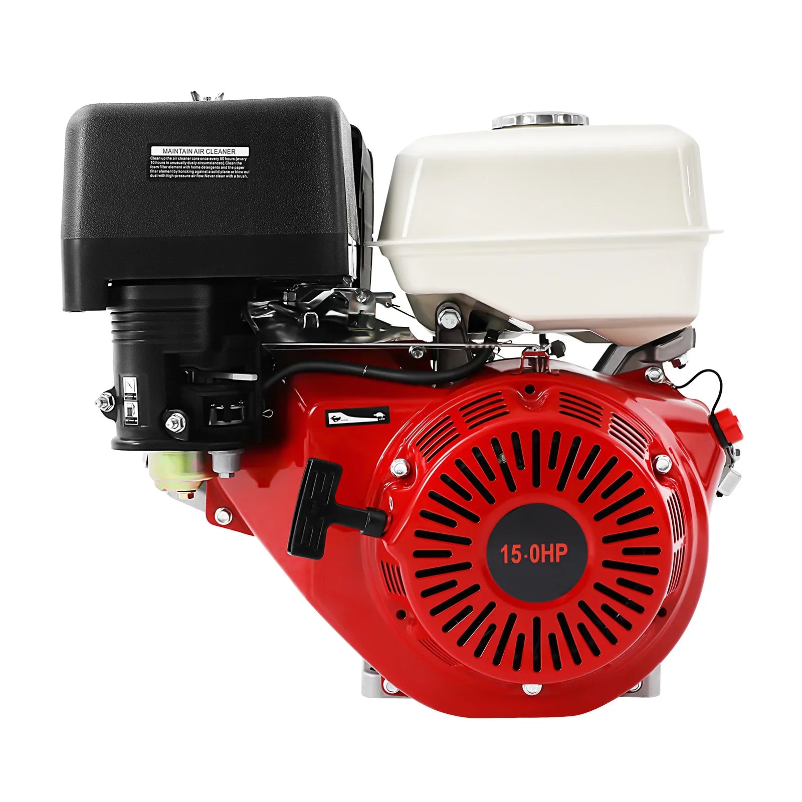 9700w 15HP Gasoline Engine 4 Stroke Aluminum Alloy Iron Material Engine 420cc High-Power Garden Tool Gas Motor for Farm