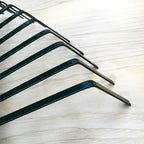 22 Teeth Heavy Duty Steel Metal Rake for Head High Carbon Steel Lawn Leaves Garden Without Handle Home Tools Garden Tools