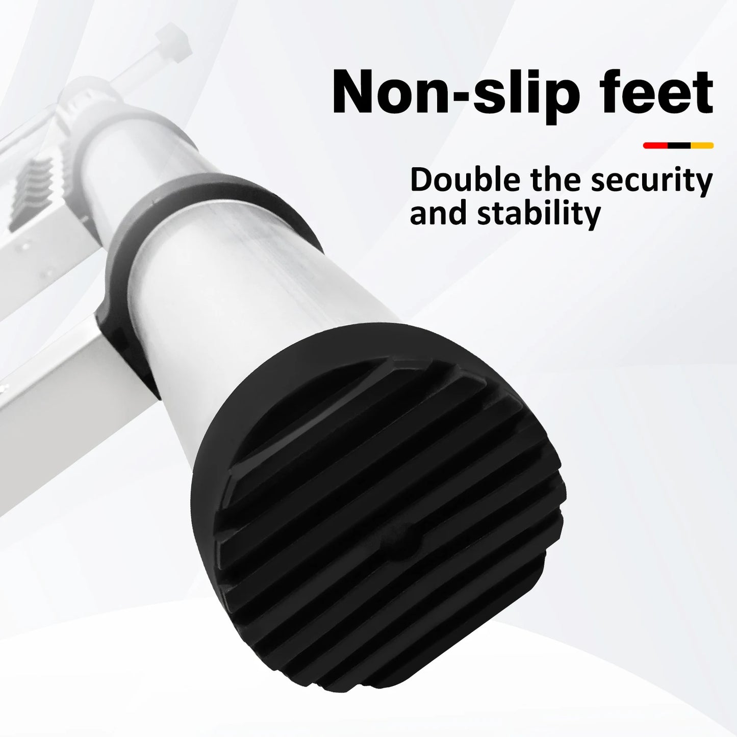 Aluminum A-Frame Folding Ladder 150kg - Non-Slip