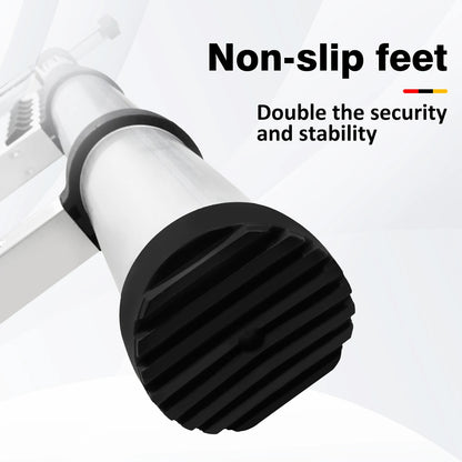 Aluminum A-Frame Folding Ladder 150kg - Non-Slip