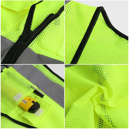 Adjustable Hi-Vis Security Vest - Night Sports