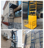 Customizable 2-10m Electric Hydraulic Lift Small Lift Platform Home Factory Warehouse Crane Elevator