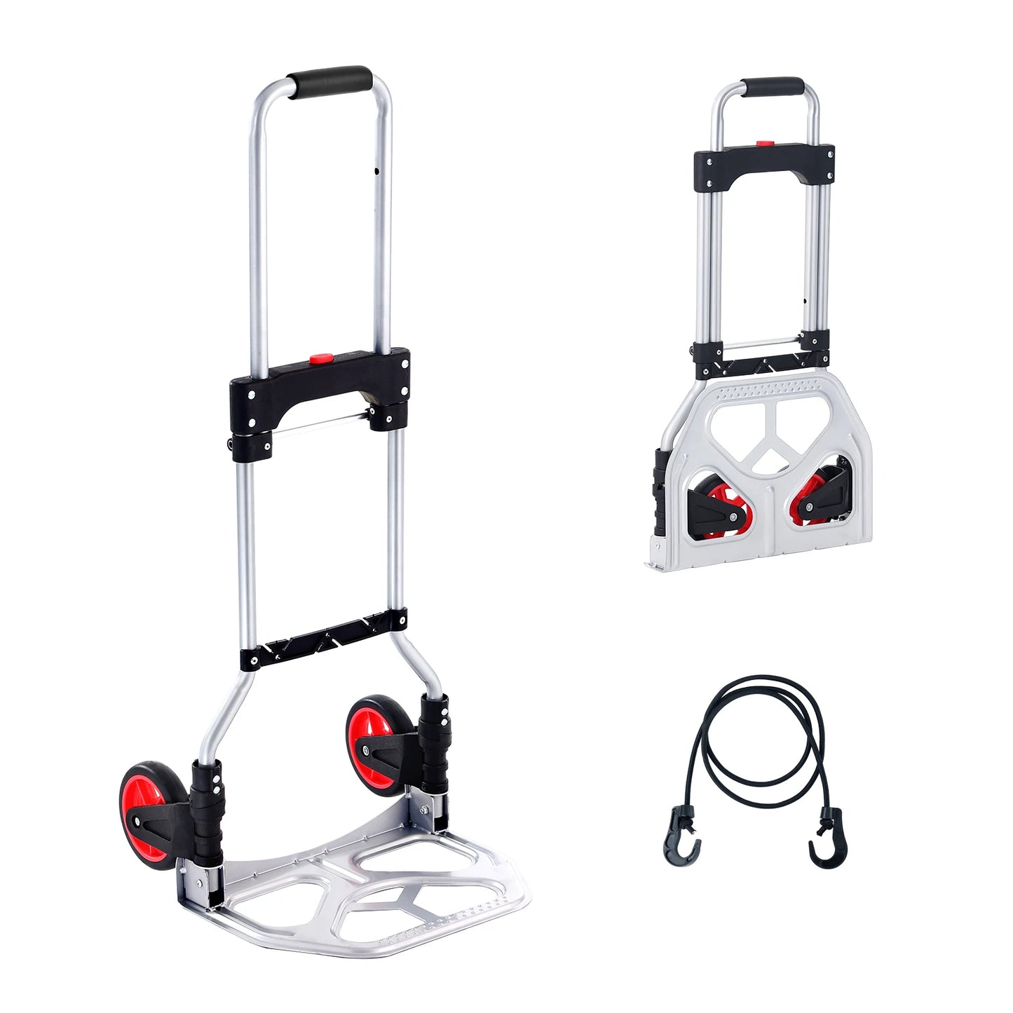 Aluminum Stair Climbing Hand Truck 176 lbs, Folding