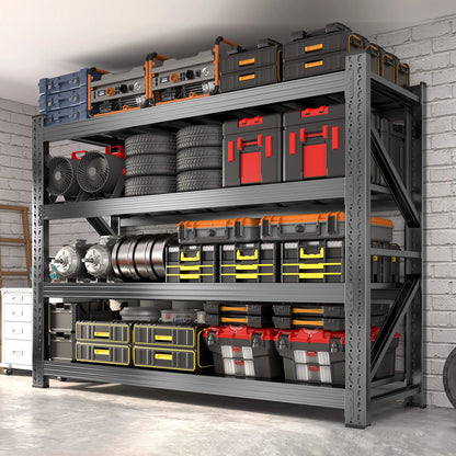 Garage Shelving 6000 lbs Heavy Duty, 4/5 Tier