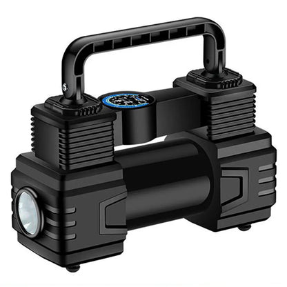 12V Car Tire Inflator with Digital Display & LED