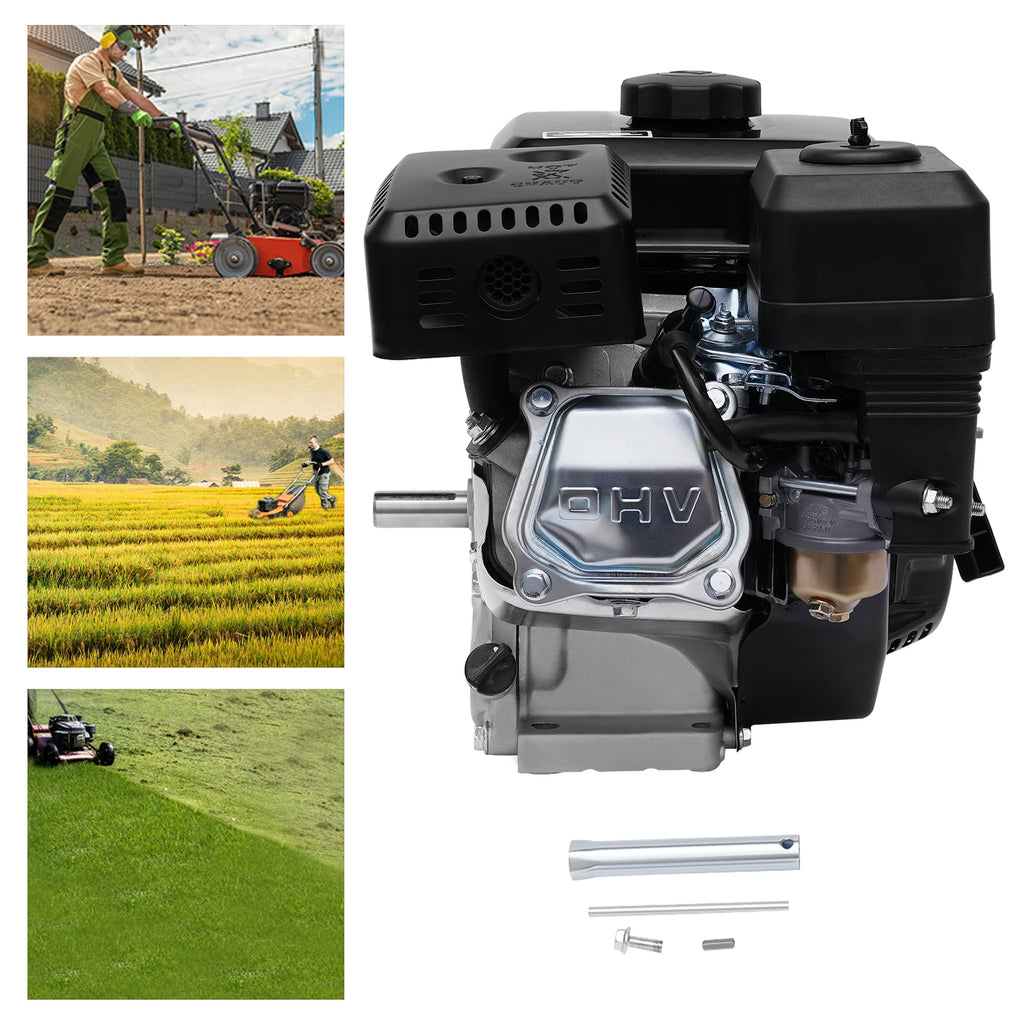 212CC 7.5HP 4-stroke Pullstart OHV Petrol Engine Air Cooled Gasoline Engine Replacement For Honda GX160 Horizontal 168F