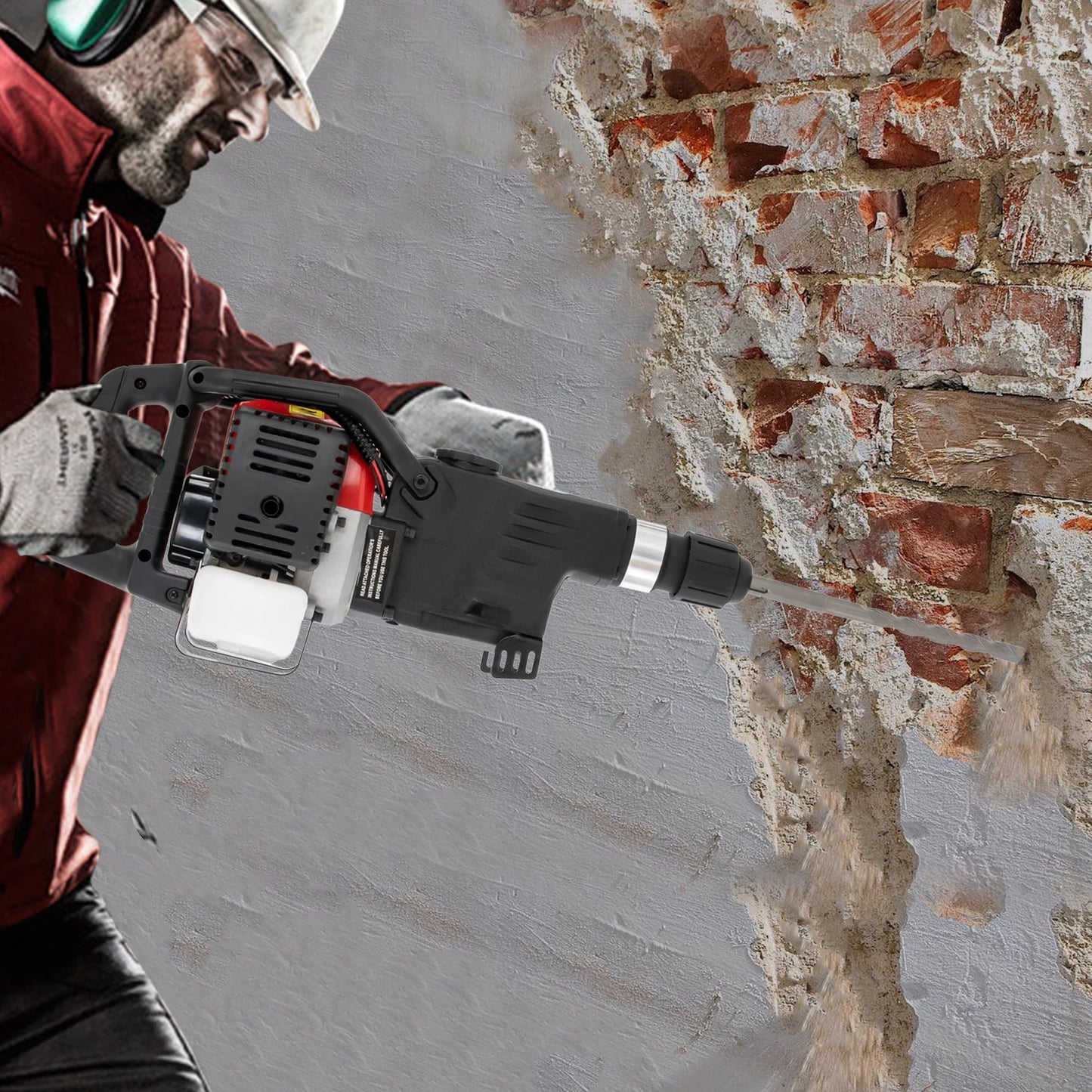 33CC Gasoline Jack Hammer - Concrete Breaker 5300 RPM