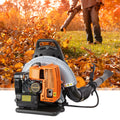 65 CC 2 Stroke Backpack Gas Powered Leaf Blower Commercial Grass Lawn Blower