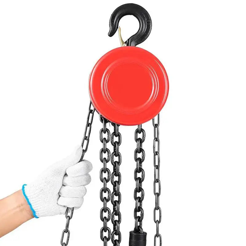 Manual Chain Block 2200 lbs, 8 ft Lift - G70 Chain