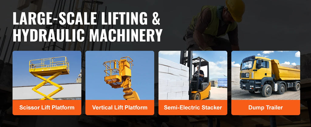 Hydraulic Pump 4-20 Quart Dump Trailer Pump Single Acting Dump Trailer Pump DC 12V Hydraulic Power Unit for Car Lifting