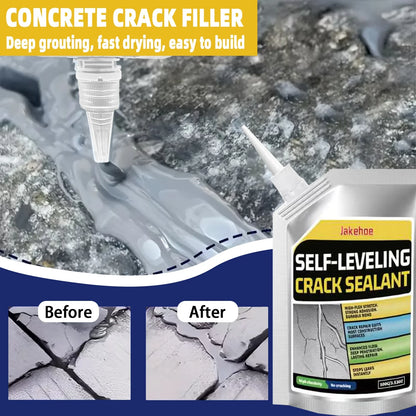 Self-Leveling Concrete Crack Filler - Waterproof