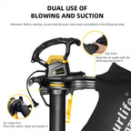 3800W High Power Yard Blower Leaf Sweeper Leaf Crusher Blower Outdoor Blower 230-240V Dusting Vacuum Machine