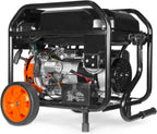 5600-Watt Dual Fuel Portable Generator with Wheel Kit, Electric Start, and Carbon Monoxide Monitoring (DF5600X)