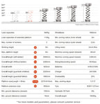 6m 8m 10m 12m 14m Aerial Work Platform Full Automatic Lift Portable Electric Scissor Lifts Table For Indoor Use