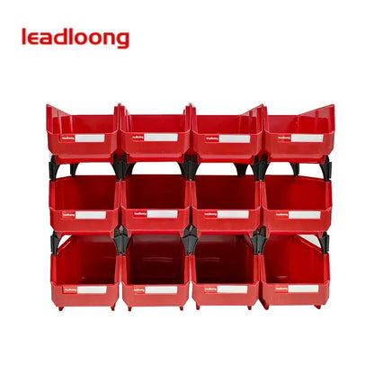 12-Piece Parts Bin Organizer Set 8x5x4"