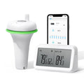 2nd-Gen Wireless Pool Thermometer with IBS-M2 Wifi Gateway Combo Waterproof Digital Floating Thermometer for Spa Pond