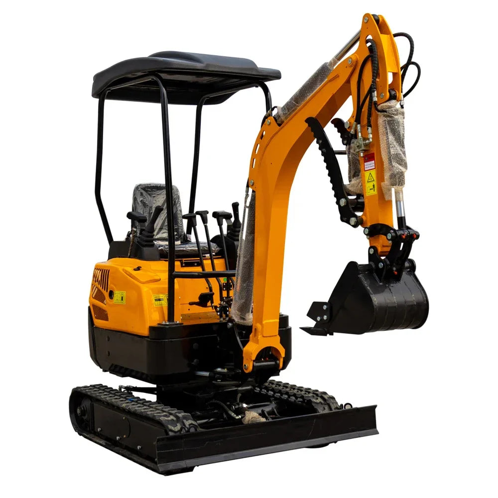 DK16 1.6-ton Mini Excavator With Hydraulic Thumb Clamp And Kubota Engine