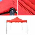 3X3M/2X2M Canopy Top Cover Replacement Four-Corner Tent Cloth Foldable Rainproof Patio Pavilion Replace Gazebo Canopy Top Cover