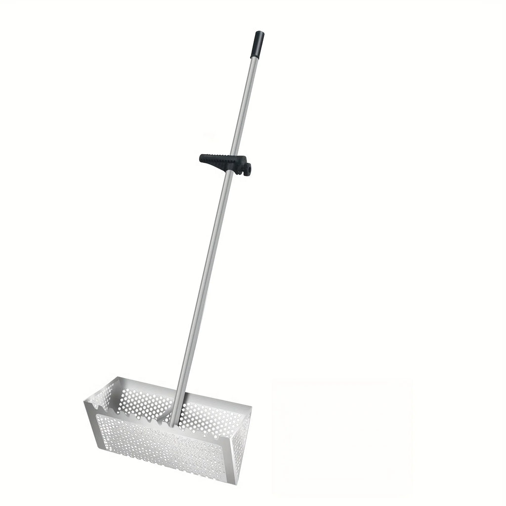 Stainless Steel Sand Sieve Foldable Beach Shark Tooth Sieve Field Supplies Beach Spade Digging Anti Corrosion Metal Shovel Tools