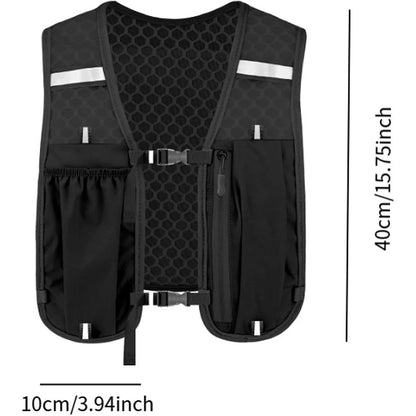 Running Hydration Vest - Breathable Trail Backpack