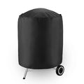 Round Grill Cover Outdoor Waterproof Dustproof Kettle BBQ Cover 210D Oxford Cloth Heavy Duty Garden BBQ Protection Cover NEW