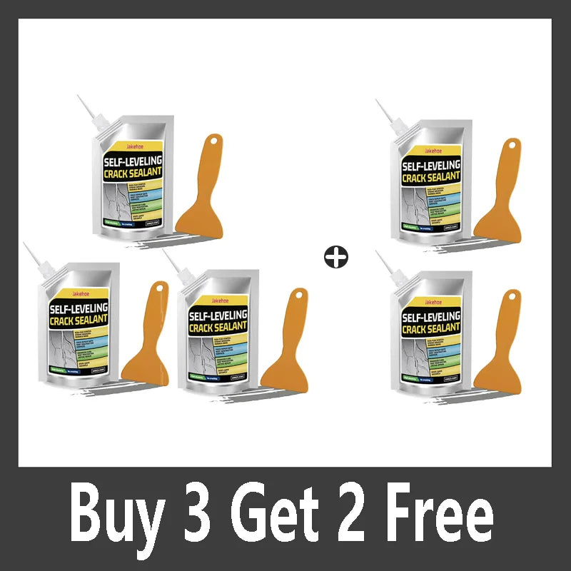 Self-Leveling Concrete Crack Filler - Waterproof