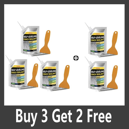 Self-Leveling Concrete Crack Filler - Waterproof