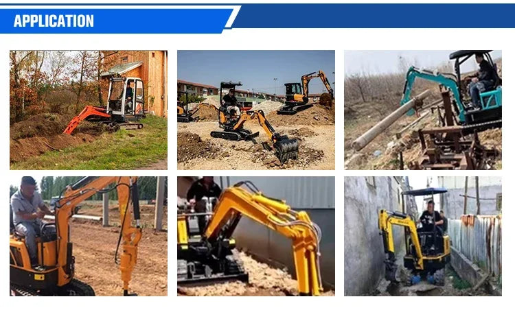 DK16 1.6-ton Mini Excavator With Hydraulic Thumb Clamp And Kubota Engine
