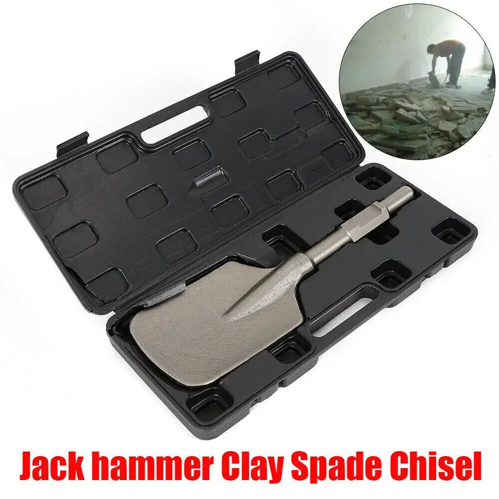 1-1/8" Hex Shank Chisel Bit Set for Electric Hammer Breaker