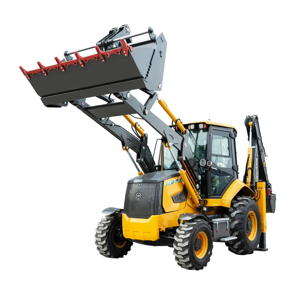 7.8 ton Excavator Loader 4x4 Backhoe Loader Multi-Purpose 4WD All-Terrain Diesel Agricultural Tractor Construction Machinery