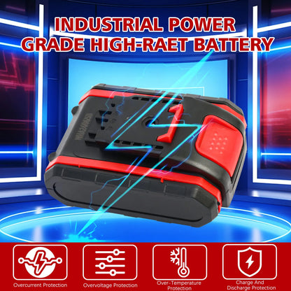 21V Cordless Drill Impact Driver with 2 Batteries